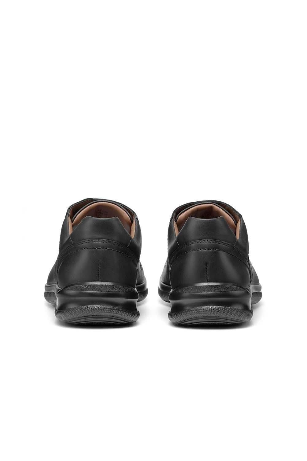 Hotter Hotter Men's 'Lance' Lace-Up Shoe in Jet Black - 4