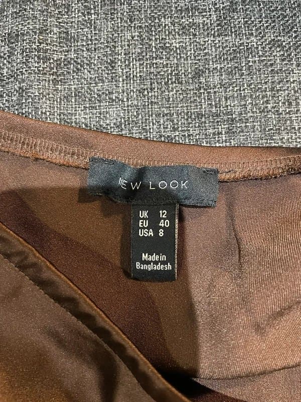 ASOS satin/silk maxi skirt