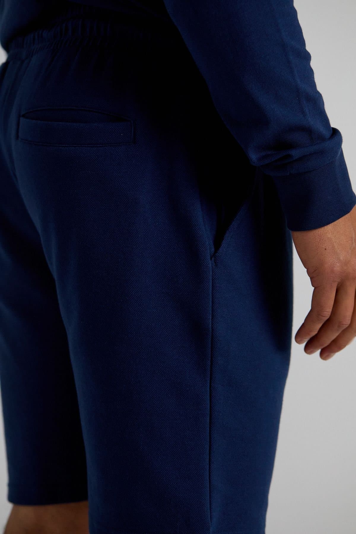 Original Creator Original Creator Men's Varsity Shorts - Midnight Blue In Dark