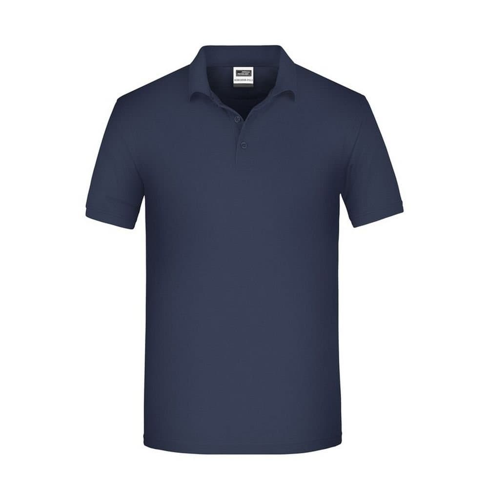 James and Nicholson James and Nicholson Men's Bio Workwear Polo Shirt in Navy