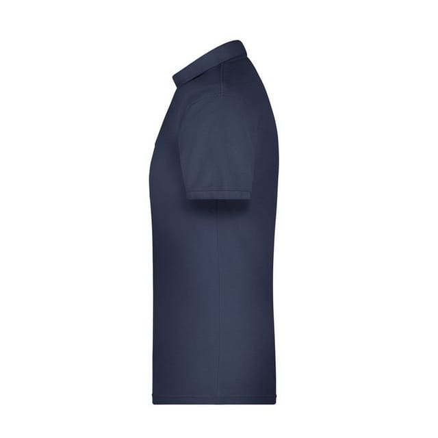 James and Nicholson James and Nicholson Men's Bio Workwear Polo Shirt in Navy - 3