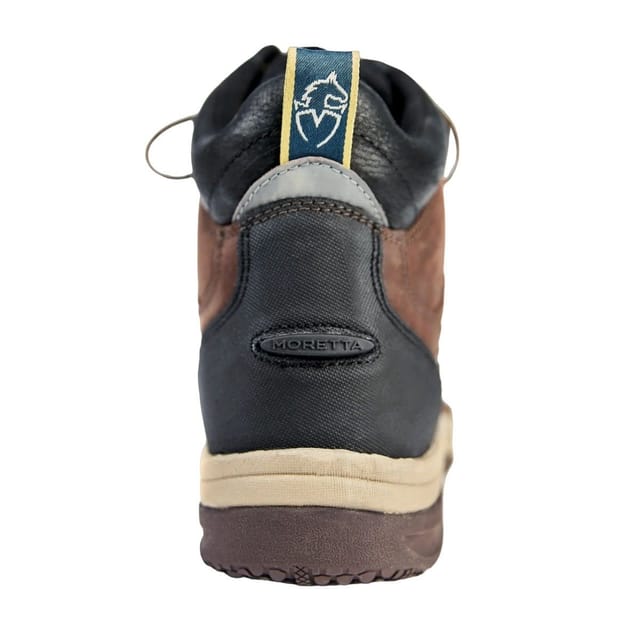 Moretta Moretta Women's Buffalo Leather Ankle Boots in Brown - 2