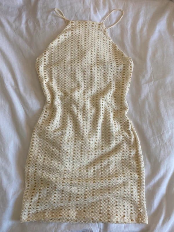 Bershka Summer Halter Mini Dress