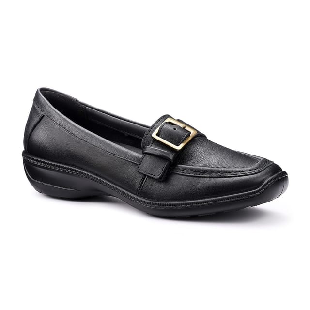 Hotter Hotter Women's Wide Fit 'Opal' Loafers in Black - 2
