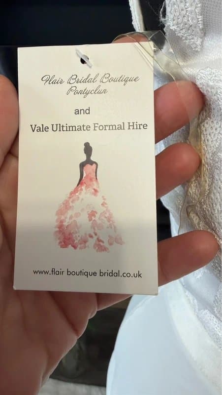 Mascara London NWT mascara London wedding dress size uk10