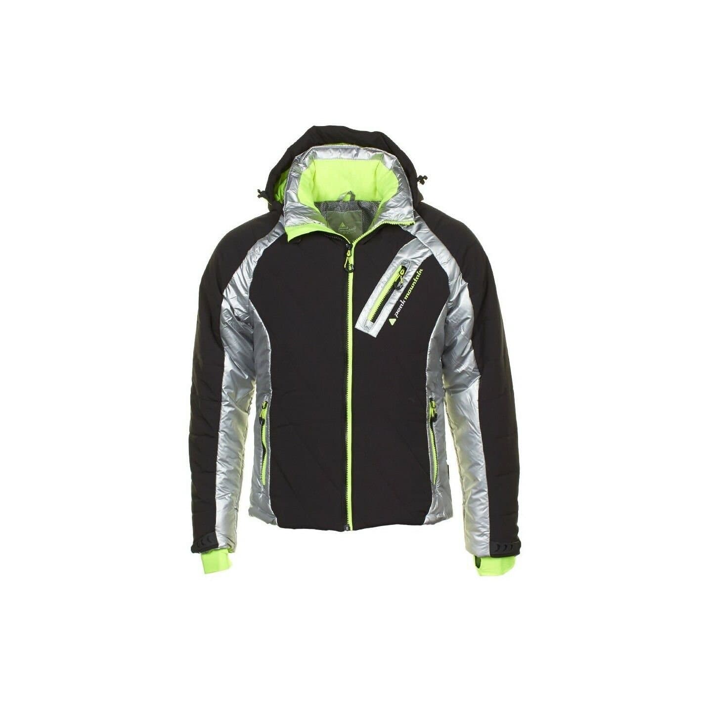 Peak Mountain Peak Mountain Men's Ski Jacket in Black