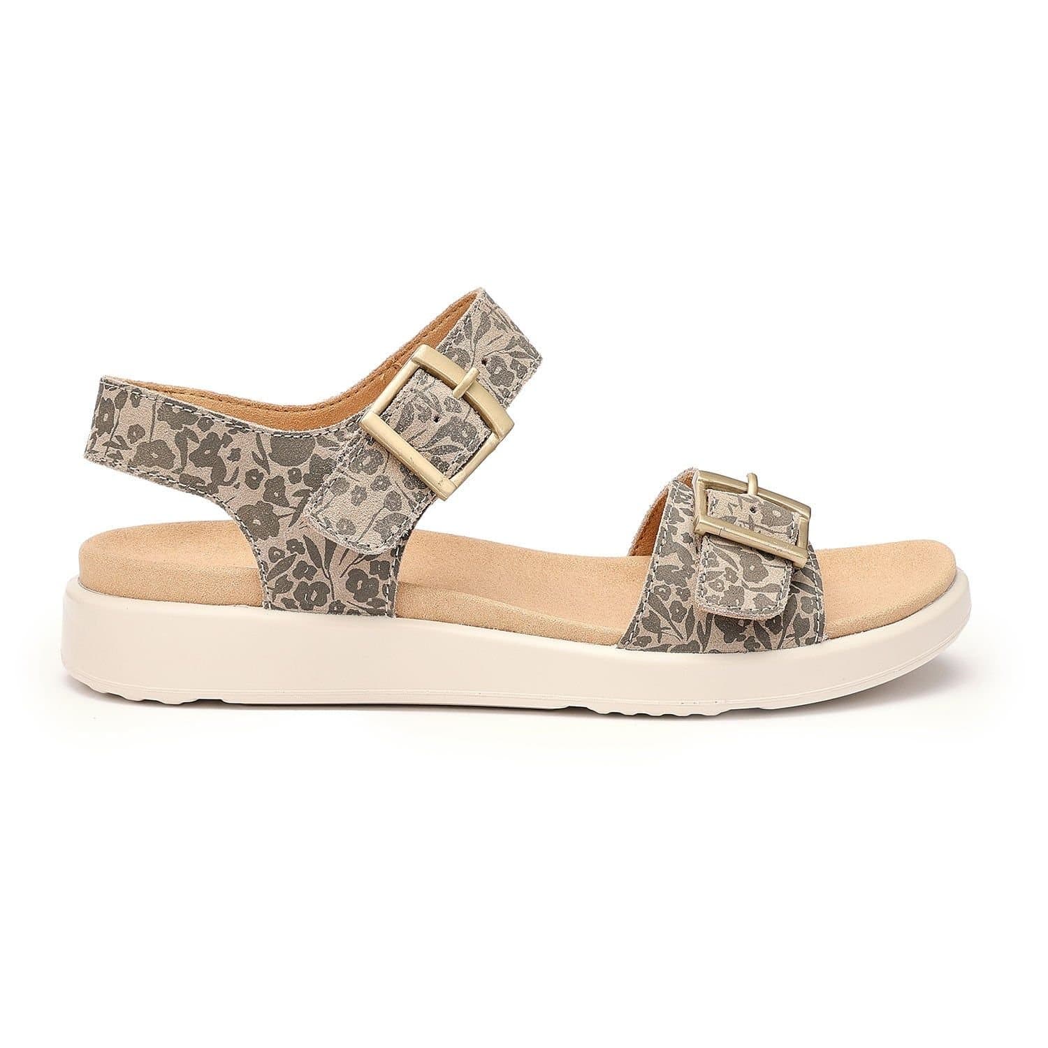 Hotter Hotter Women's 'Corfu' Sandals in Khaki