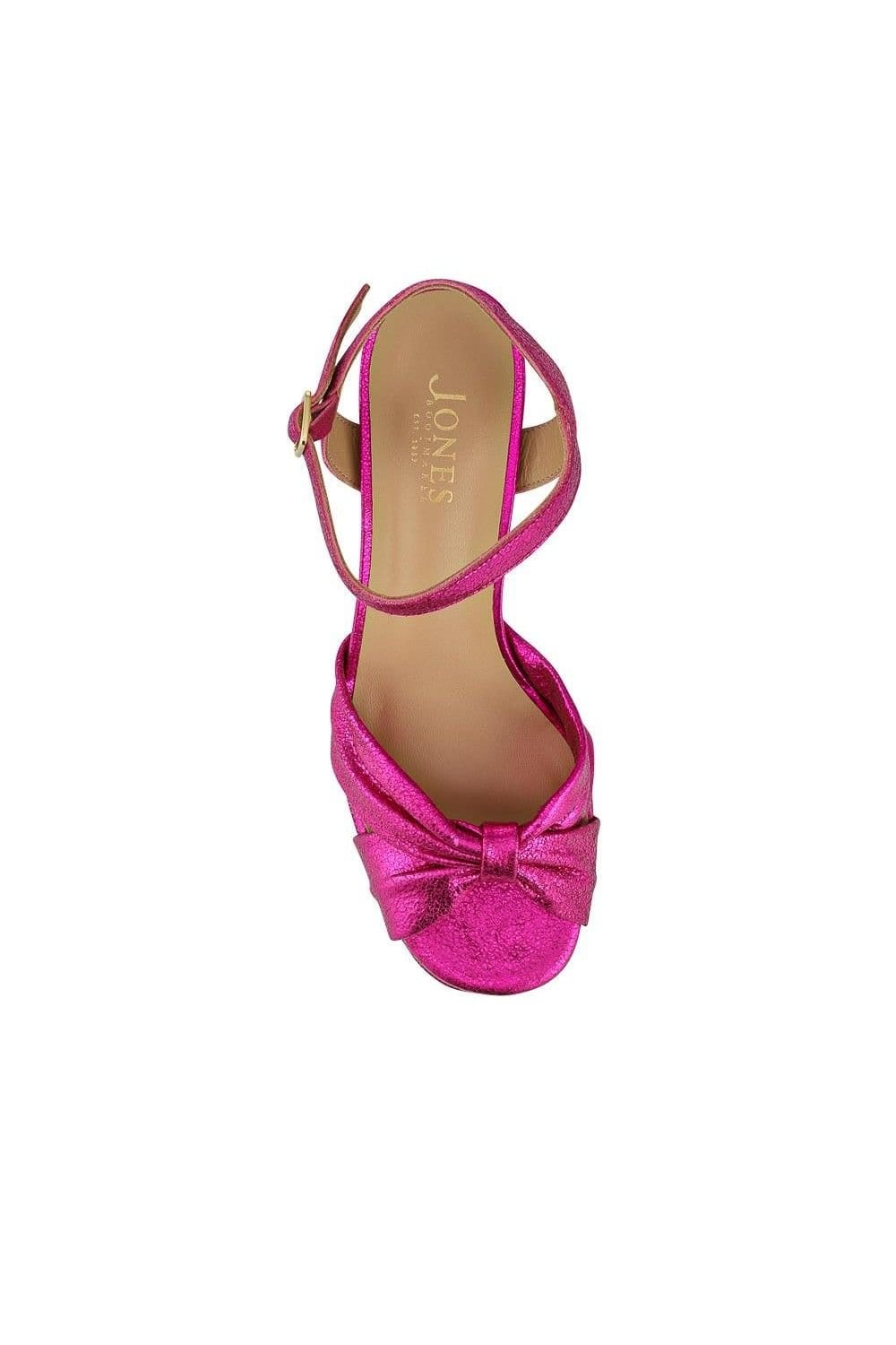 Jones Bootmaker Jones Bootmaker Women's Imani Leather High Heel Shoes in Pink - 4