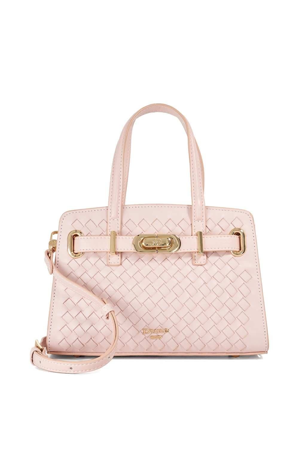 Dune London Dune London Pink Woven Belted Handbag