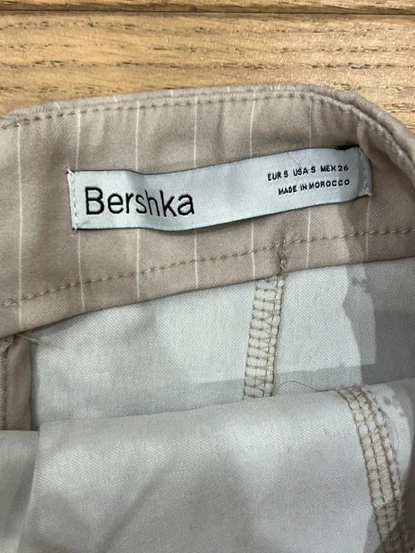 Bershka New striped strapless mini dress - UK S/7
