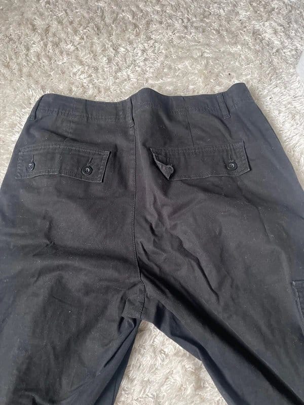 ASOS Design Black Cargo Pants