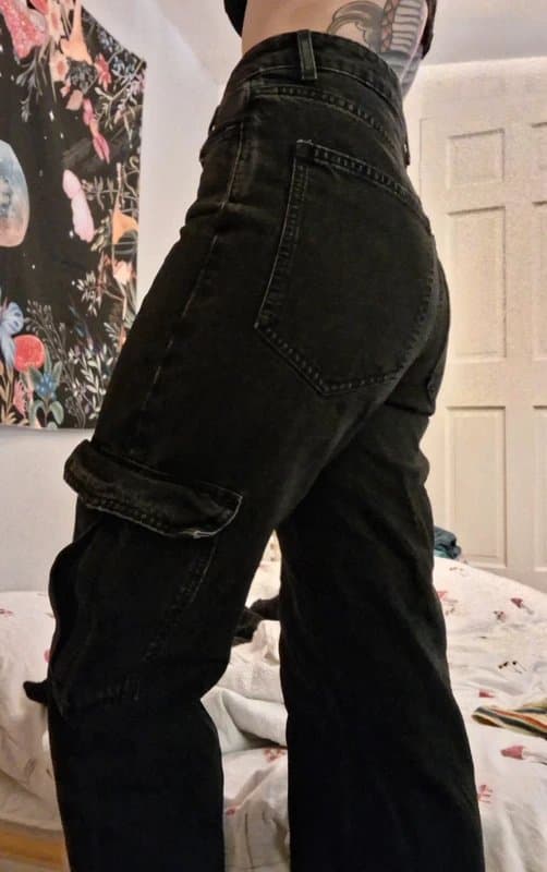 New Look Size 8 denim cargos