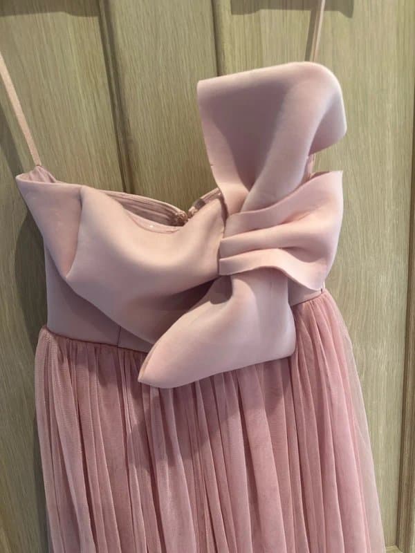 ASOS Pink Bow Dress