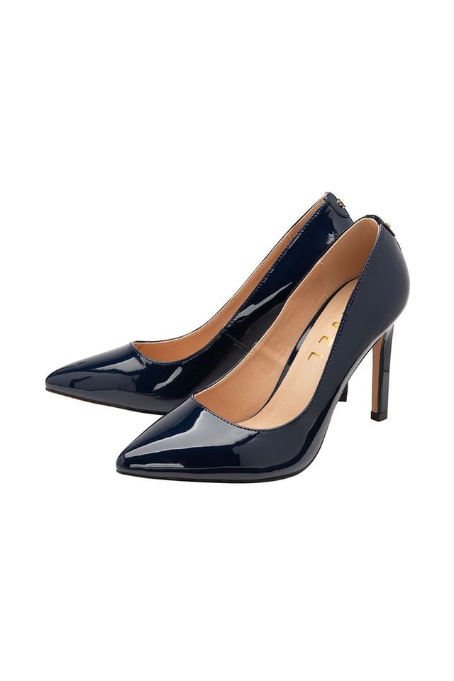 Ravel Ravel Women's 'Edson' Patent Court Shoes in Navy - 2