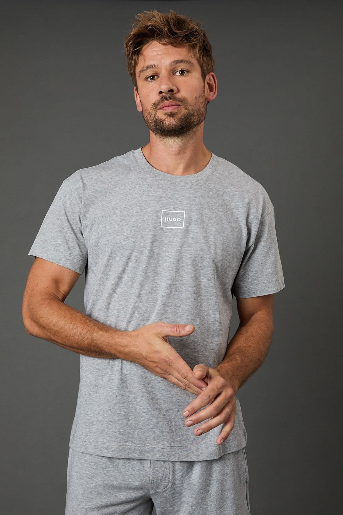 HUGO Hugo Men's Laze T-Shirt Grey