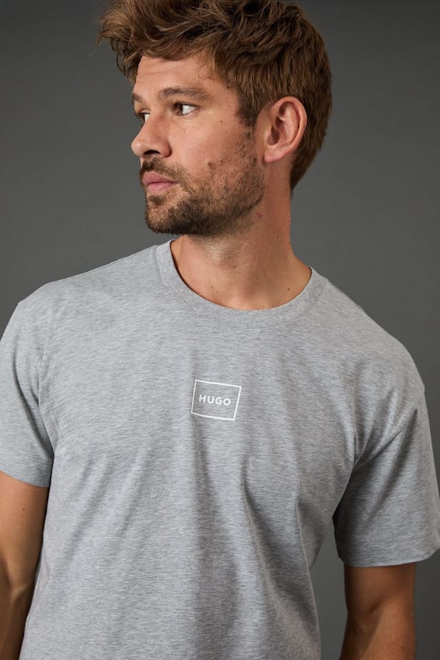 HUGO Hugo Men's Laze T-Shirt Grey - 2