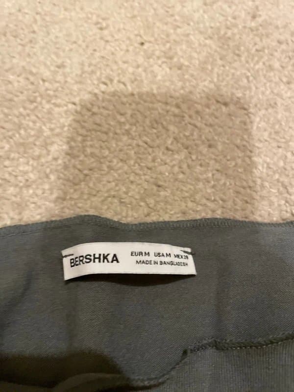 Bershka long sleeve crop top