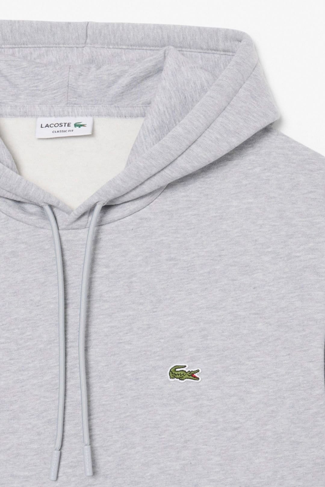 Lacoste Lacoste Men's Hoodie Silver Chine in Grey - 4