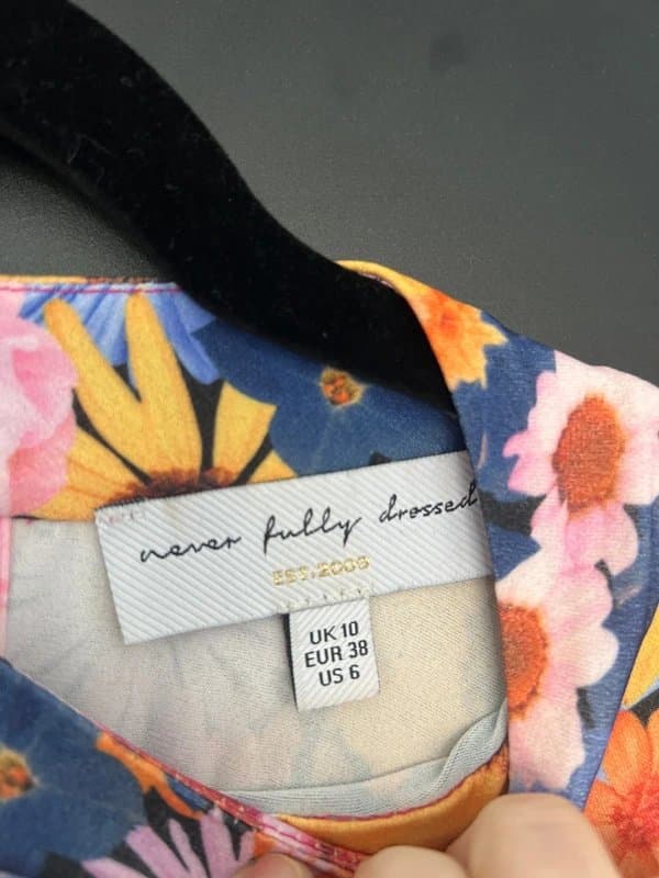 Never Fully Dressed Never fully dressed floral dress size 10