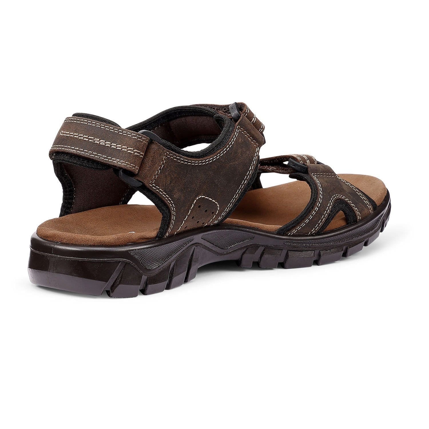 Hotter Hotter Men's 'Lorenzo' Sandals in Dark Brown - 4