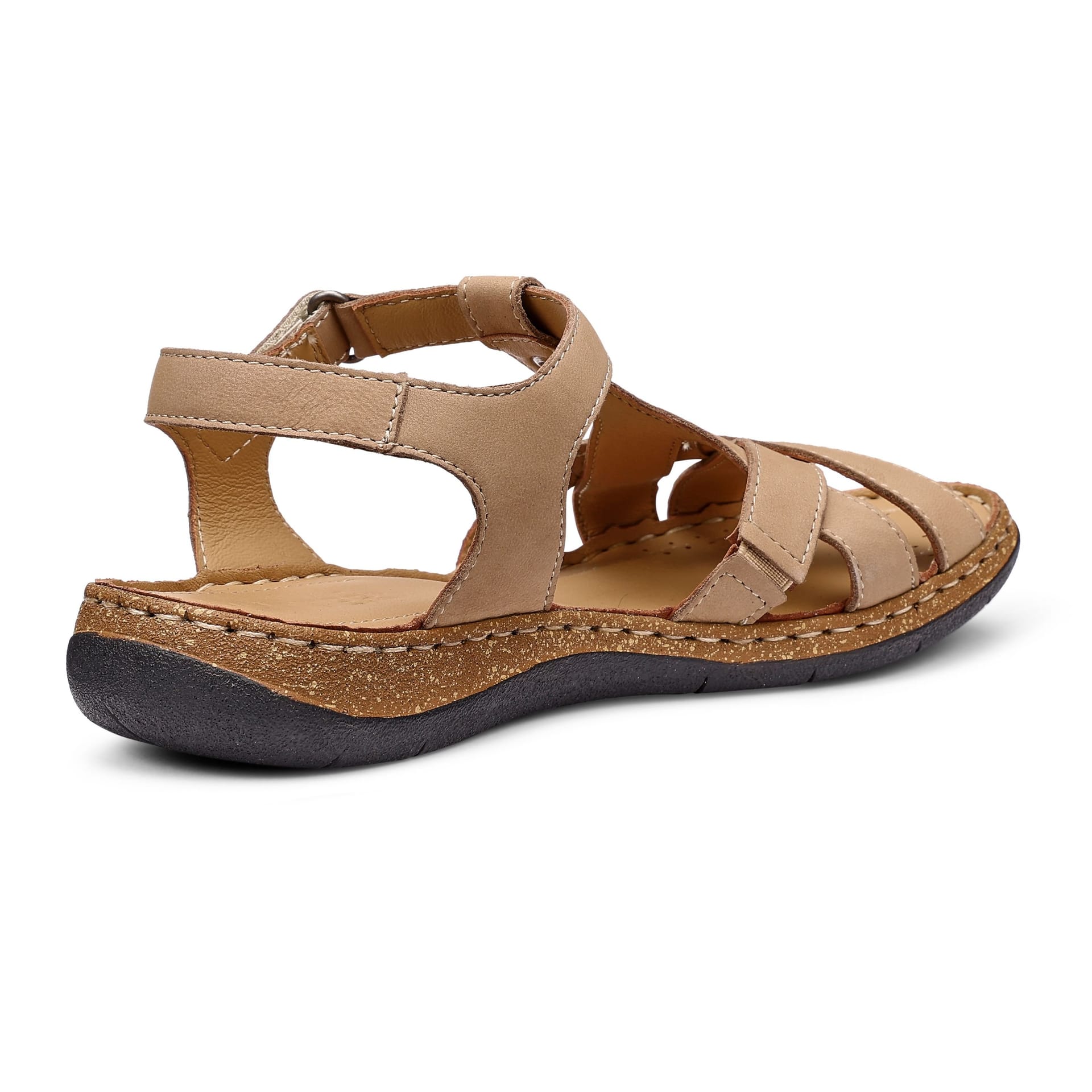 Hotter Hotter Women's Extra Wide 'Reya' Sandals in Taupe - 4