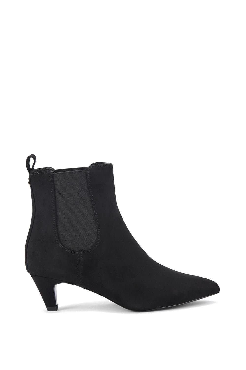 Carvela Carvela Women's 'Franca Ankle' Fabric Boots in Black