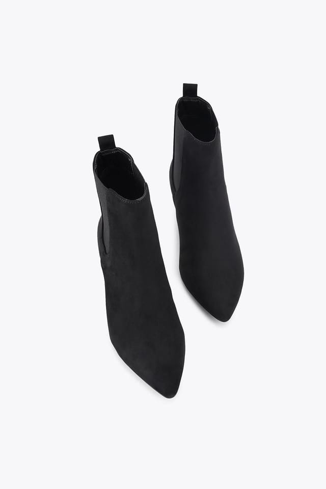 Carvela Carvela Women's 'Franca Ankle' Fabric Boots in Black - 2