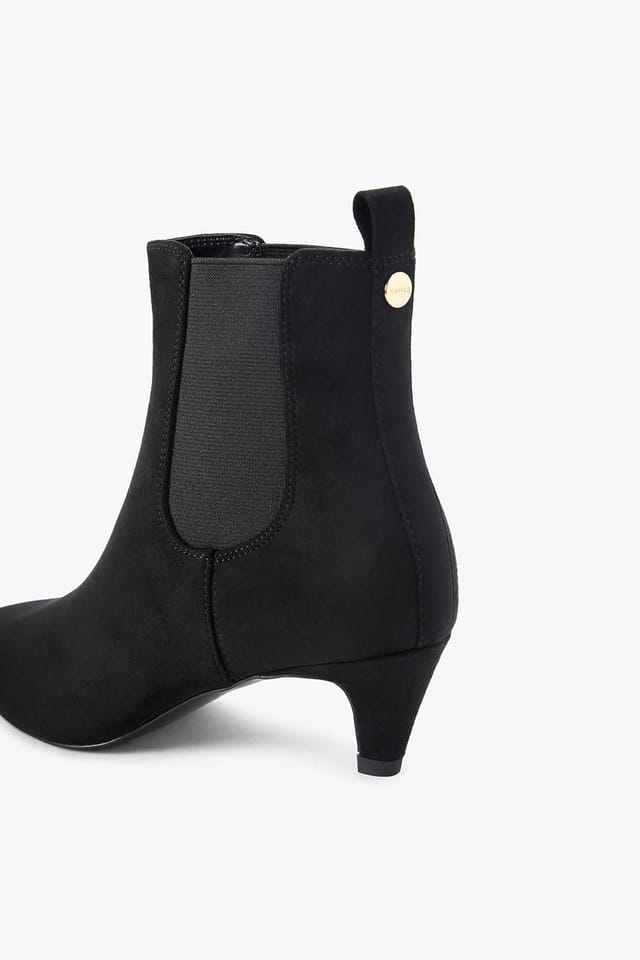 Carvela Carvela Women's 'Franca Ankle' Fabric Boots in Black - 3