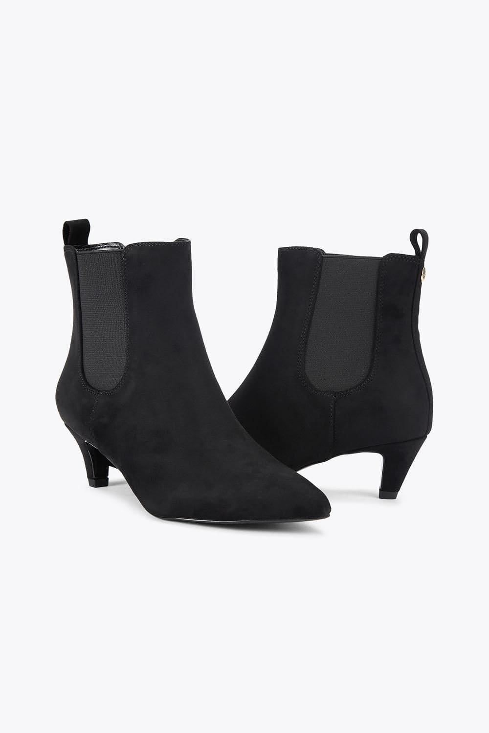 Carvela Carvela Women's 'Franca Ankle' Fabric Boots in Black - 4