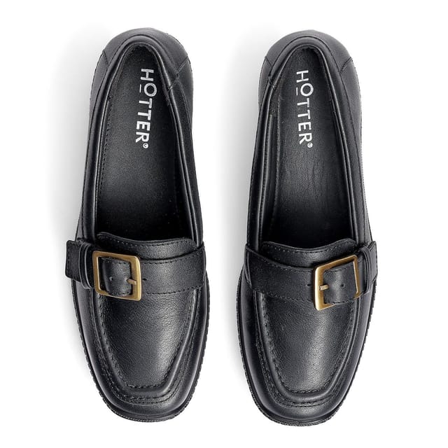 Hotter Hotter Women's 'Opal' Loafers in Black - 3