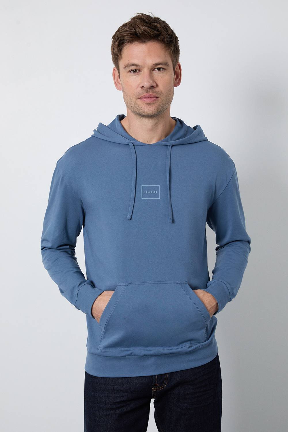 HUGO Hugo Men's Laze Hoodie Blue - 2