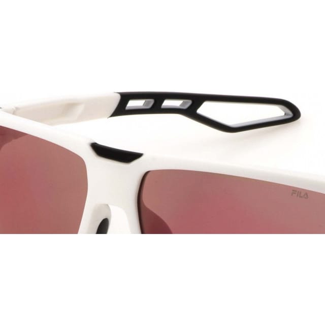 Fila FILA Men's SFI722-635WWA Square/Rectangle Sunglasses in White - 3