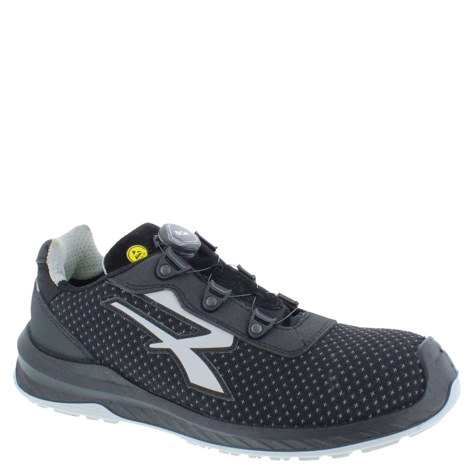 U-Power U-Power Men's Monaco S ESD S3S Boa Putek Safety Trainers in Black