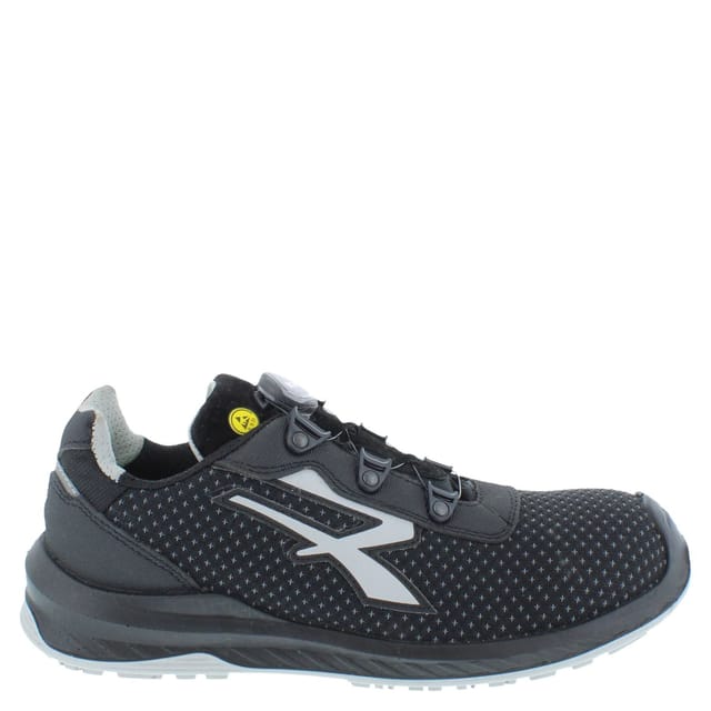 U-Power U-Power Men's Monaco S ESD S3S Boa Putek Safety Trainers in Black - 2