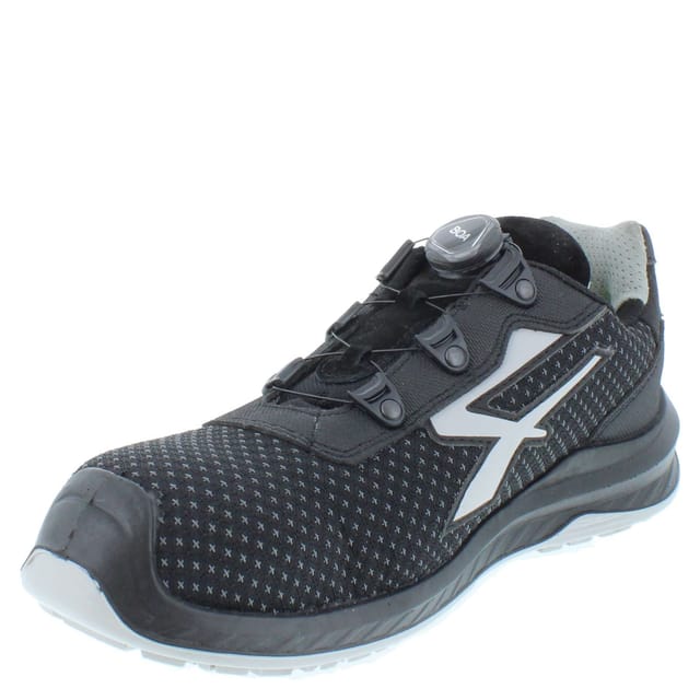 U-Power U-Power Men's Monaco S ESD S3S Boa Putek Safety Trainers in Black - 3