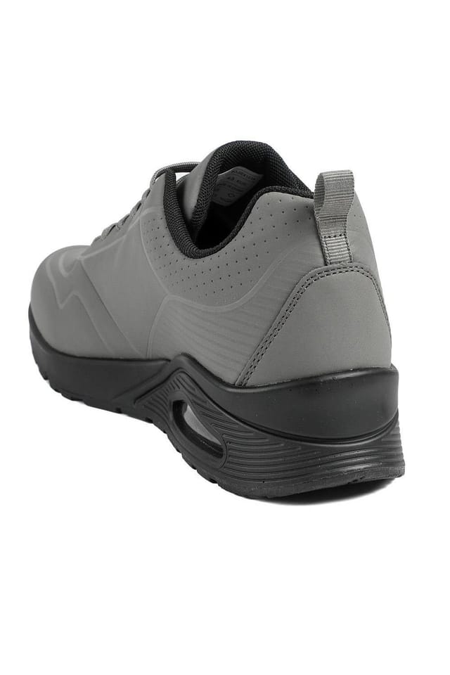 Pavers Pavers Men's Grippy Lace-Up Trainers in Grey - 3