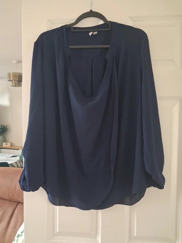 ASOS Open neck blouse