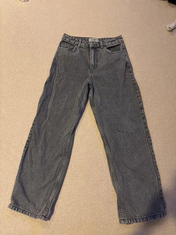 New Look Wide leg grey jeans