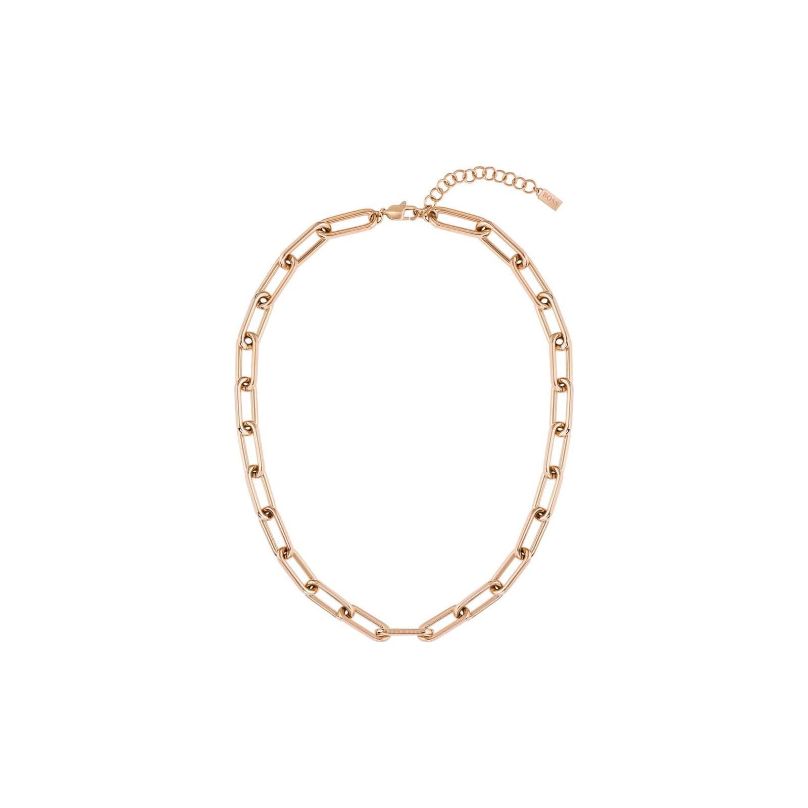 Boss BOSS Women's 1580200 Tessa Necklace in Rose Gold