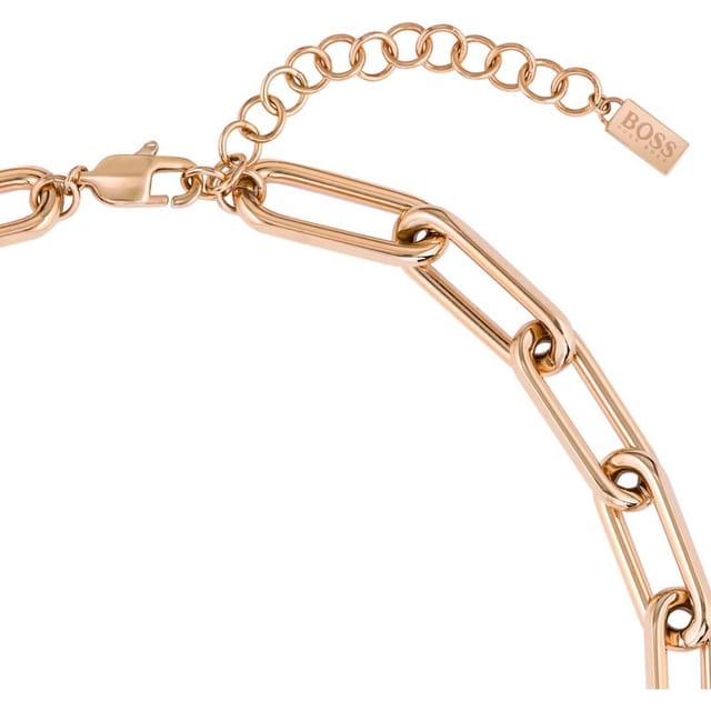 Boss BOSS Women's 1580200 Tessa Necklace in Rose Gold - 3
