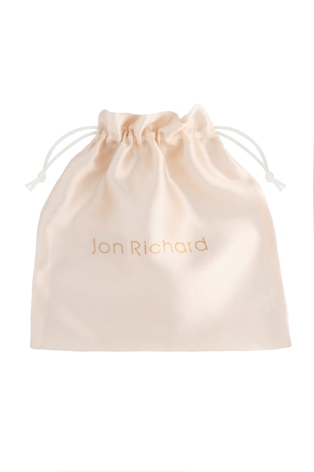 Jon Richard Jon Richard Women's Penelope Occasion Crystal Beaded Sprig Leaf Wreath Comb - Gift Pouch in Silver - 3