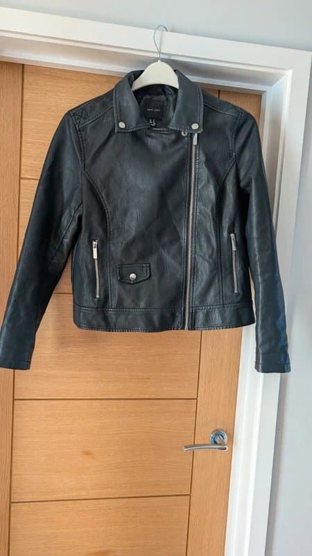 New Look Faux leather jacket by New Look, size 14