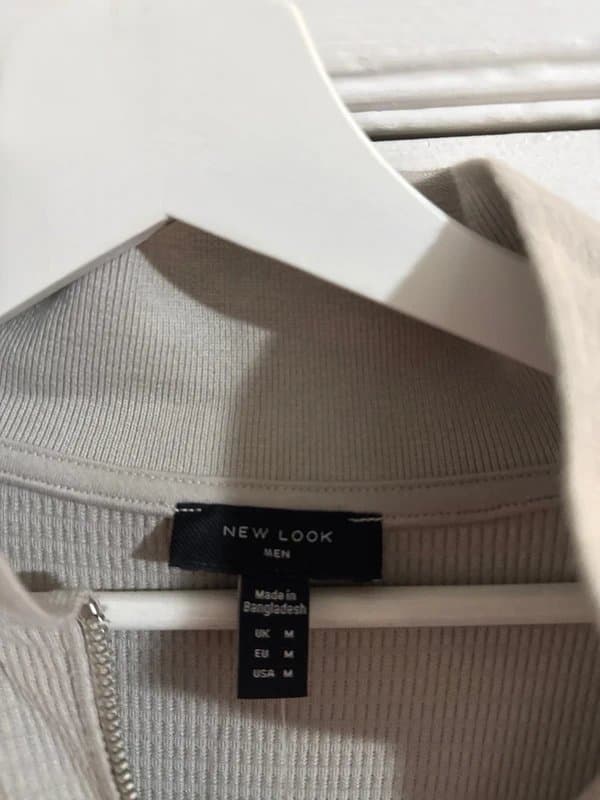 New Look New Look Men’s Long Sleeve Waffle Knit Top