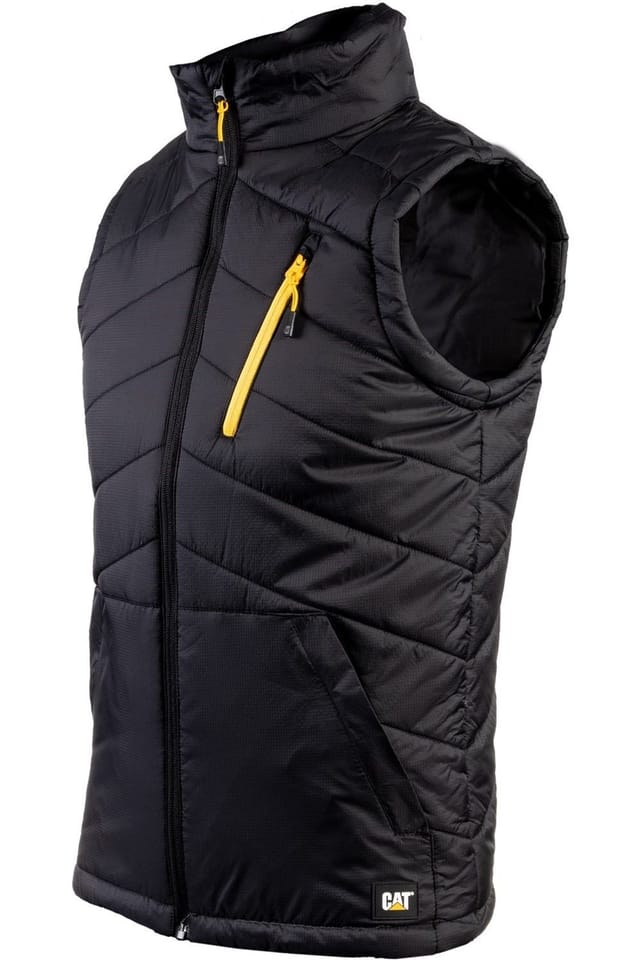 Caterpillar Caterpillar Men's Essentials Body Warmer in Black - 2