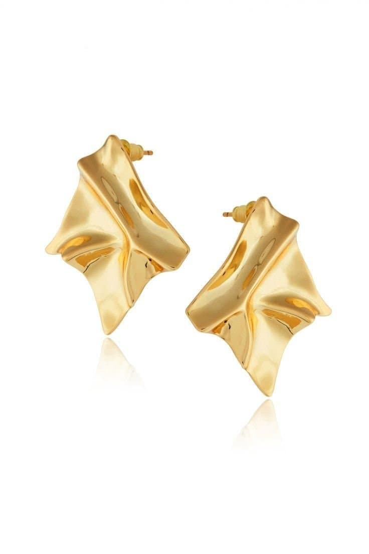 Arctic Fox & Co. Arctic Fox & Co. Gold Molten Earrings