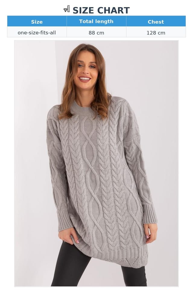 Love Lace Love Lace Women's Textured Mini Long Sleeve Casual Dress in Grey - 3