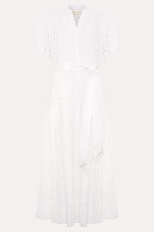 Phase Eight Phase Eight Women's Aletta Midi Dress in White - 2