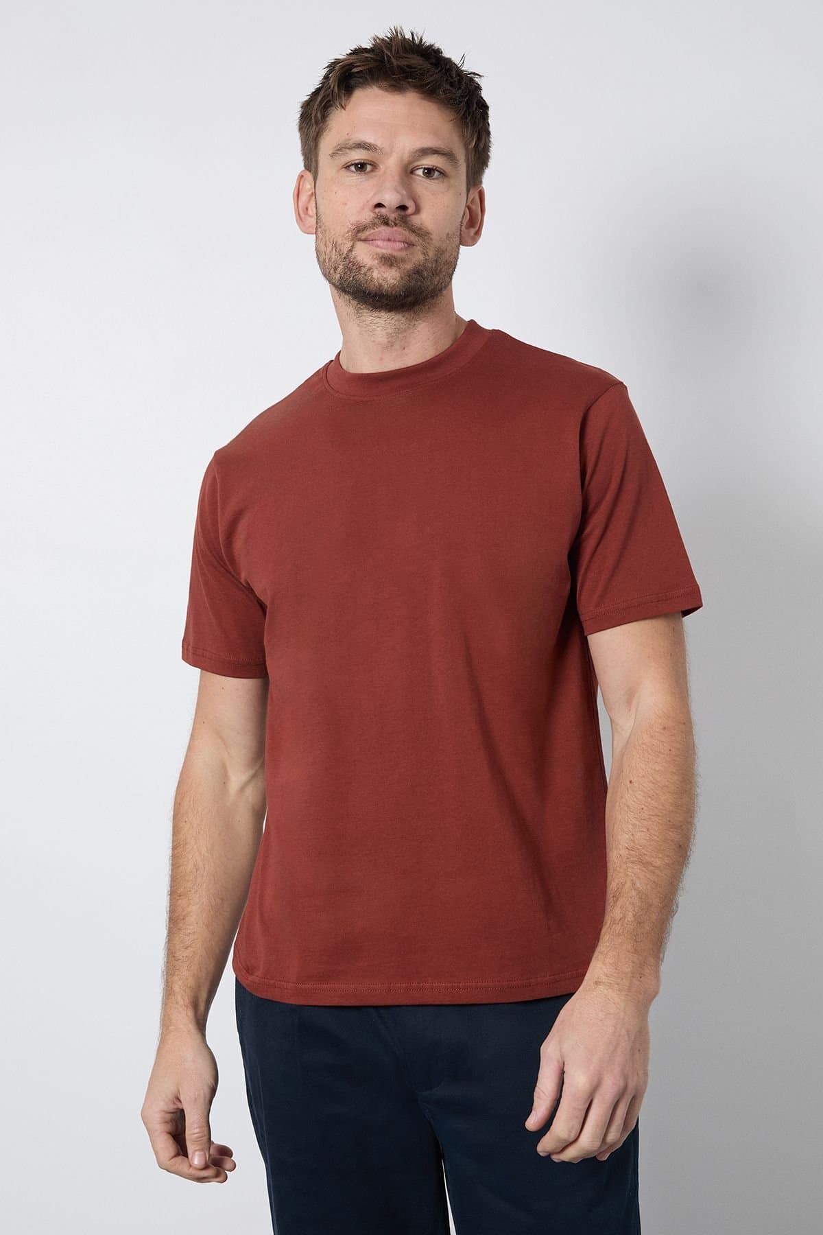 Burton Burton Burnt Brown Crew Neck T-Shirt