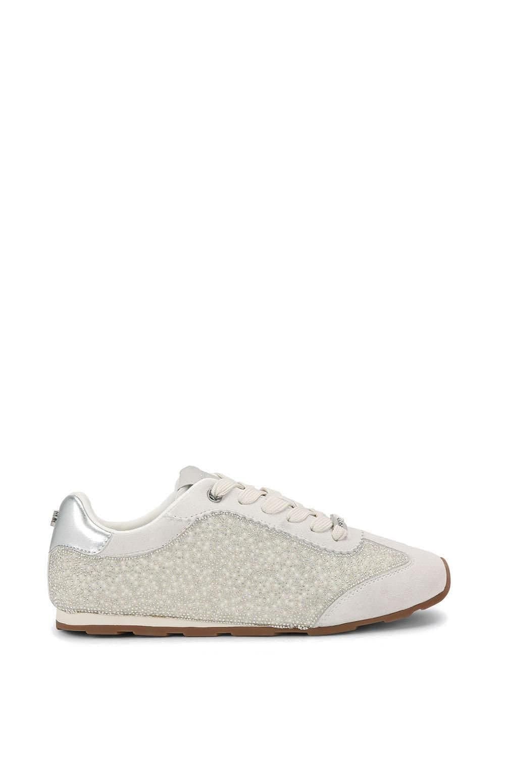 Carvela Carvela Women's 'Tivoli Jewel Sneaker' Trainers in White