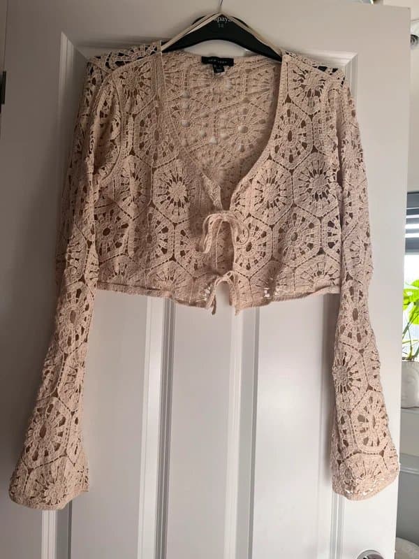 New Look Crochet crop top